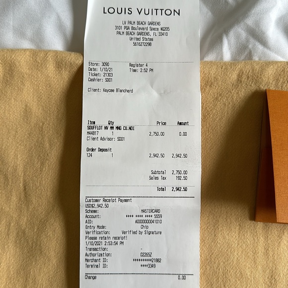 Soufflot MM Tote monogram canvas - Picture 14 of 16